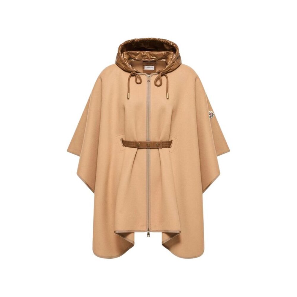 Moncler Neutrals Coats - Capes Women